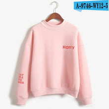 Load image into Gallery viewer, LUCKYFRIDAYF Harry Styles Treat People With Kindness Print Sweatshirts Women Turtleneck Long Sleeve Fashion Sweatshirts Custom