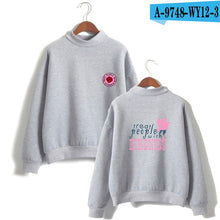 Load image into Gallery viewer, LUCKYFRIDAYF Harry Styles Treat People With Kindness Print Sweatshirts Women Turtleneck Long Sleeve Fashion Sweatshirts Custom