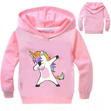Load image into Gallery viewer, New 2019 Children Kids Spring Autumn Sweatshirt Boys Girls Cute Unicorn Print Long Sleeve Hooded Hoodies Sweatshirt Tops