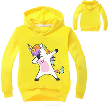 Load image into Gallery viewer, New 2019 Children Kids Spring Autumn Sweatshirt Boys Girls Cute Unicorn Print Long Sleeve Hooded Hoodies Sweatshirt Tops
