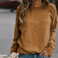 Load image into Gallery viewer, VIEUNSTA 5XL Solid Color Round Neck Women Hoodies Autumn Winter Sweatshirt 2019 Plus Size Long Sleeve Casual Tops Femme Pullover