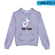Load image into Gallery viewer, Tic Tok Hoodies Kids Baby Boys Girls Clothes Cotton Hooded Hoodie Sweatshirt With Pocket Children&#39;s Kids Casual Sportswear