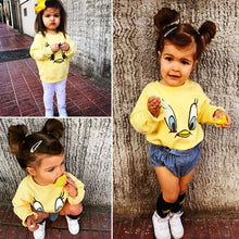 Load image into Gallery viewer, Pudcoco Girl Hoodies Sweet Toddler Kids Baby Girls Casual Cartoon Top T-shirt Sweatshirts 6M-5T